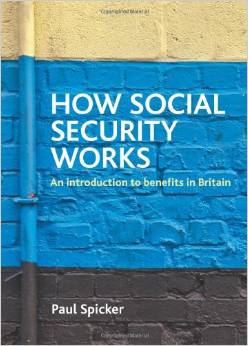How social security works, Policy Press 2011